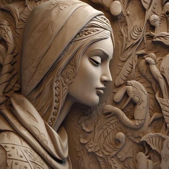 نموذج ثلاثي الأبعاد لآلة CNC 3D Art 